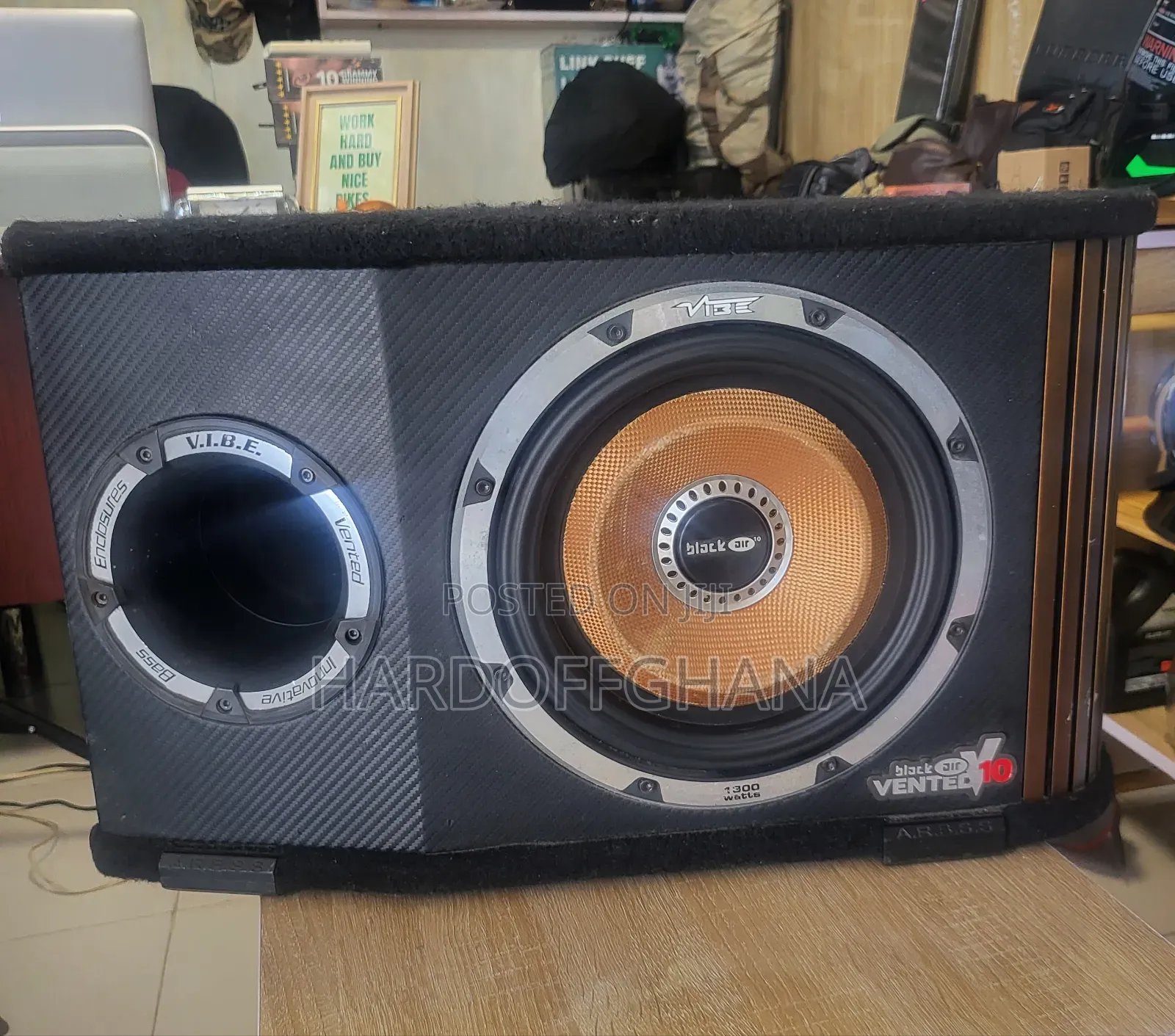 Black Air Subwoofer