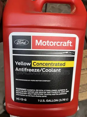 Yellow Concentrated Antifreeze/Coolant