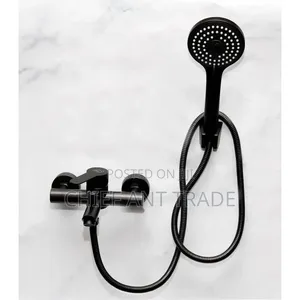 Hot and Cold Black Telephone Shower 