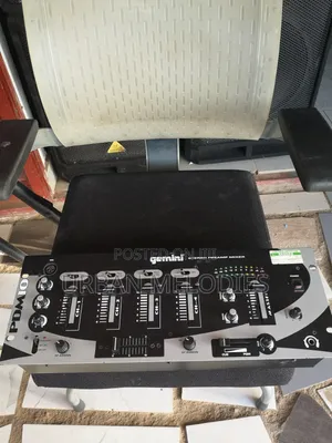 Gemini PDM-10 Stereo Preamp Mixer for DJS