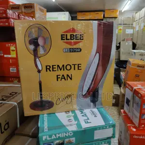 Super Efficient Remote Controlled Pedestal Fan From Elbee