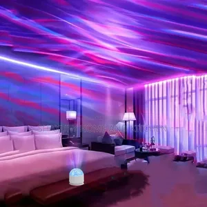 Room Starry Moon Projector Light With Speaker and Bluetooth