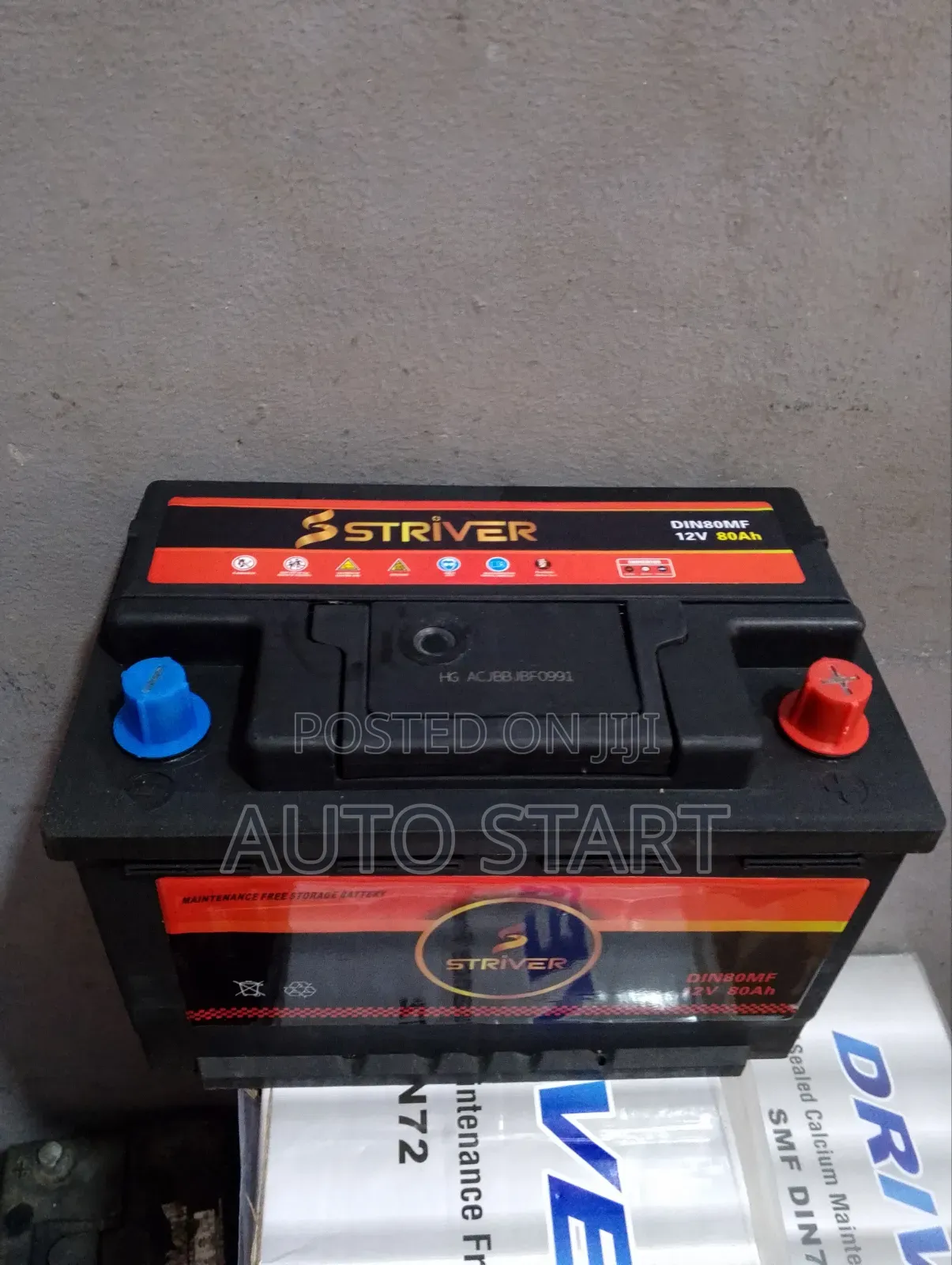 Car Battery 15 Plate /80ah + Free Delivery Within Accra