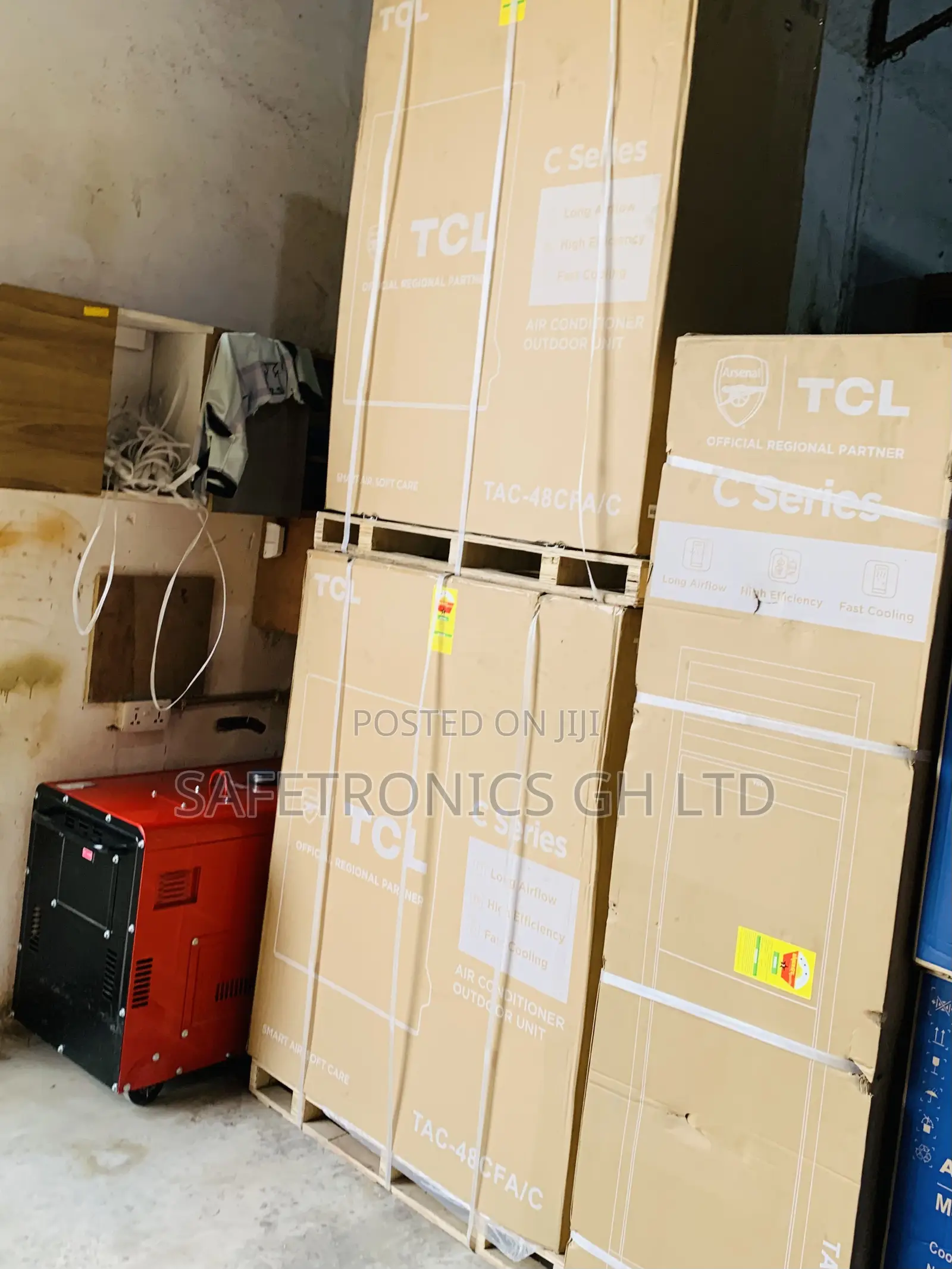 Sealed New TCL 5.0hp R410 Floor Standing Air Conditioner