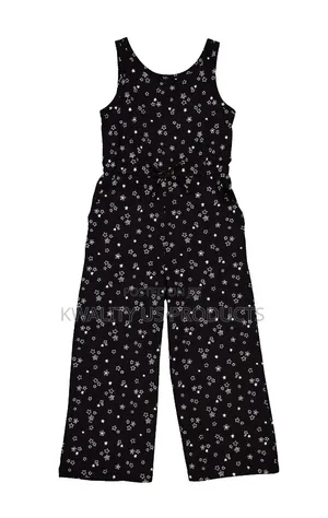 Wonder Nation Girls Wide Leg Jumpsuit - 7 to 12 Years