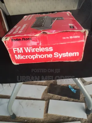 Radioshack/Realistic Fm Wireless Microphone System