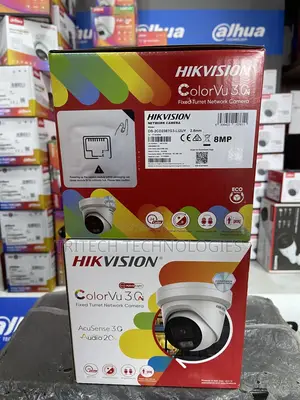 Hikvision Ds-2cd2387g3-Li2uy 8mp Indoor Colorvu Ip Camera