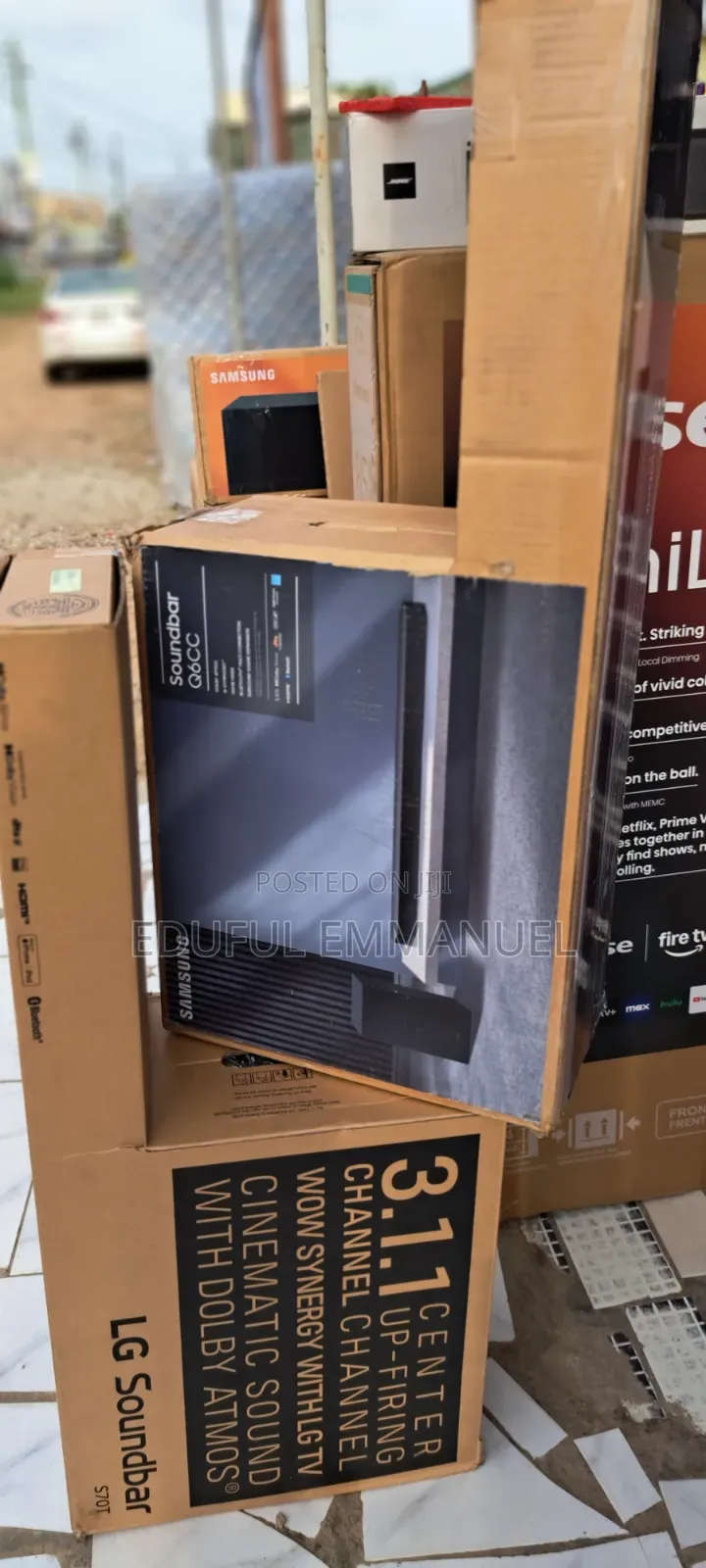 Samsung Q Series Soundbar Q6cc 3.1ch Dolby Atmos Q Symphony