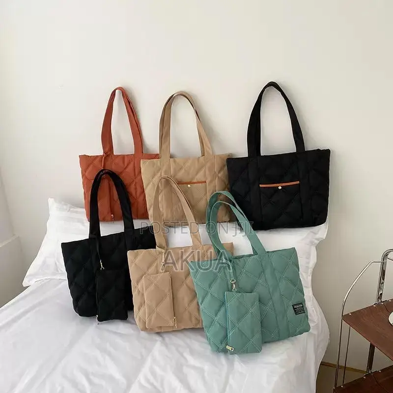 Puffy Bag for Class and Work