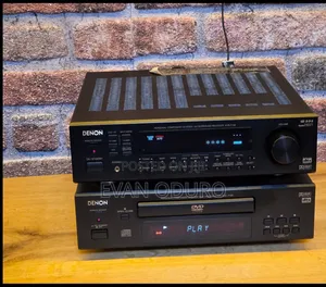 Powerful Denon Compact Av Sound System Optical/Aux/Usb/Bluetooth,Dvd