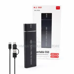 Portable M.2 Nvme SSD Enclosure Usb 3.1 Type-C – High Speed External