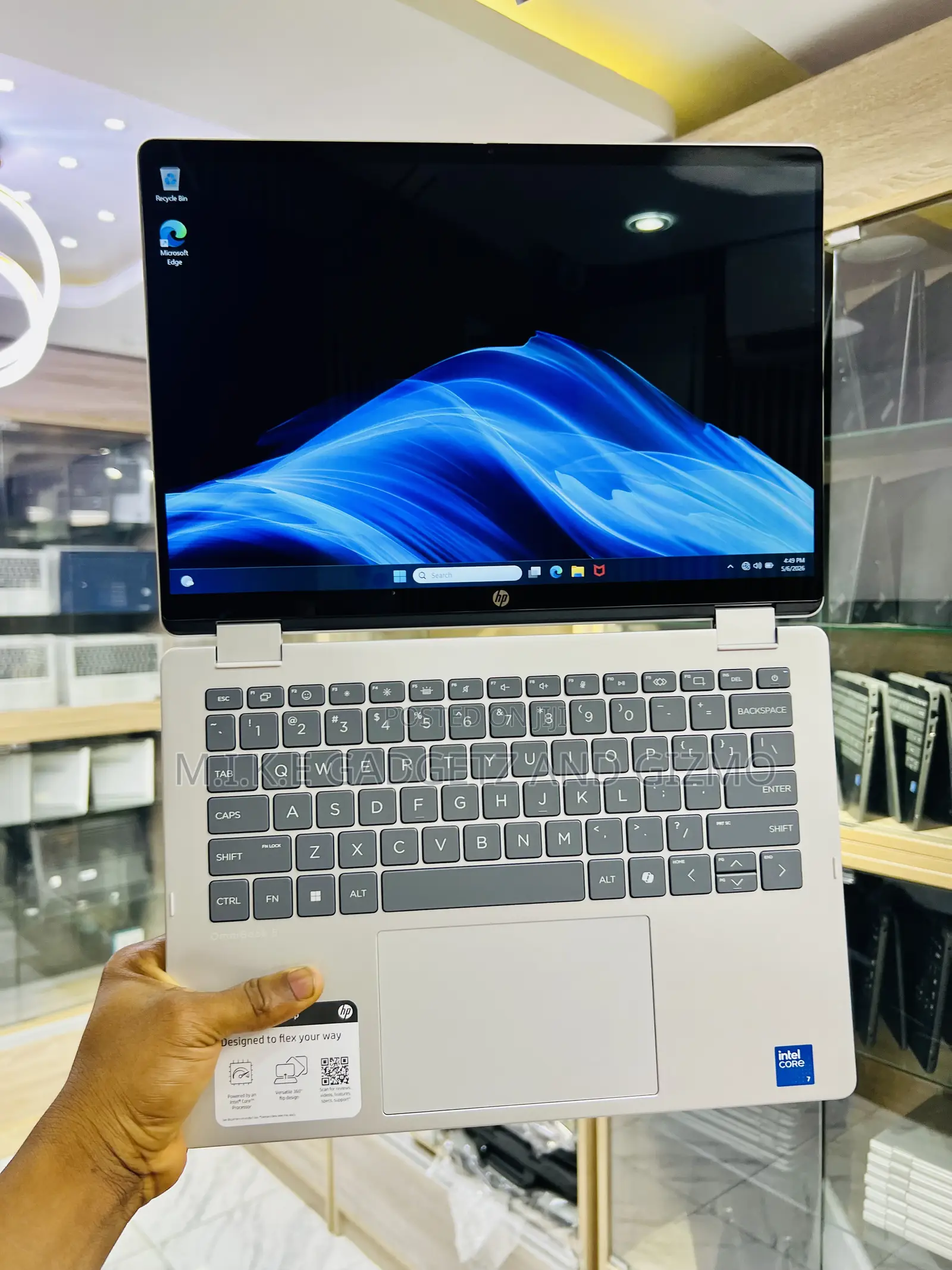 New HP OmniBook X Laptop 14-fe0097nr 16GB Intel Core i7 SSD 512GB