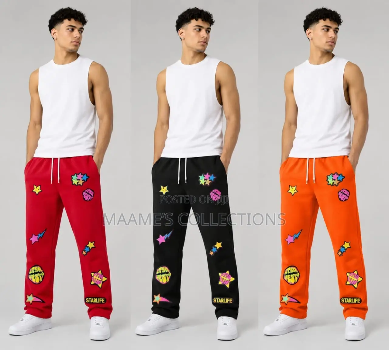 Fashion Streetflex Panel Joggers / Sweatpants