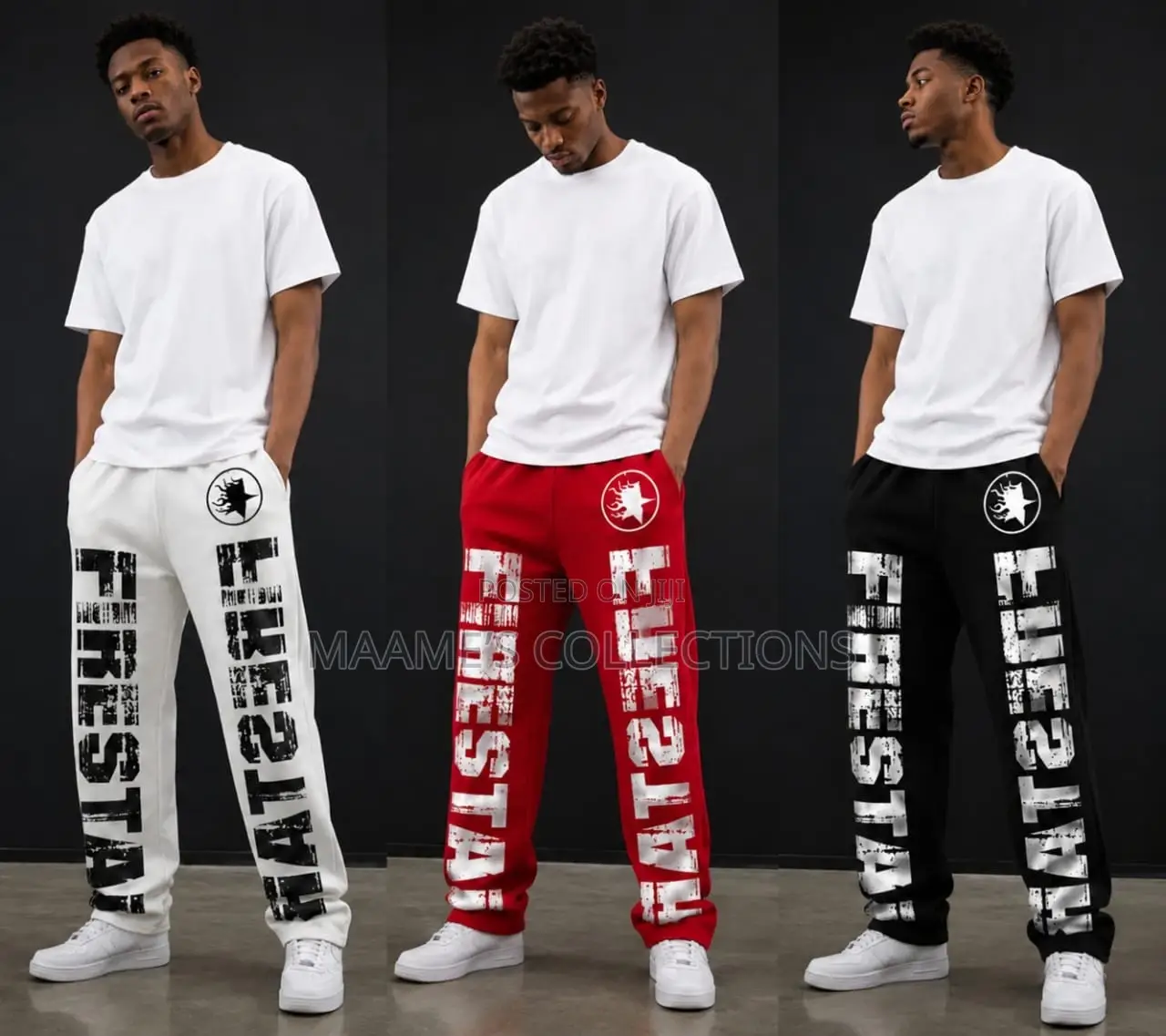Fashion Streetflex Panel Joggers / Sweatpants