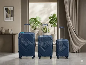 Durable Pp Luggage 3 in 1 Unbreakable Anti Theft Zip 28,24,20 Inches