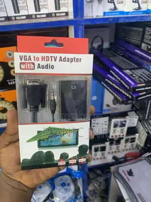 Vga to HDTV Adapter With Audio Converter