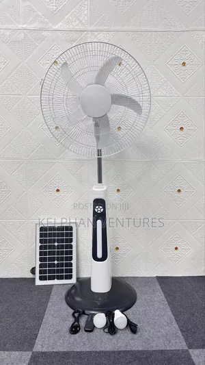 Original Clinnete Rechargeable Solar Fan