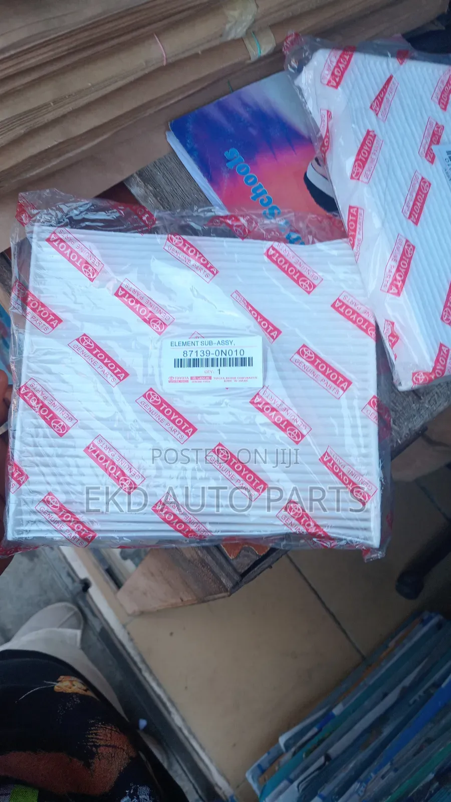 Toyota Corolla AC Filter 2003 - 2008