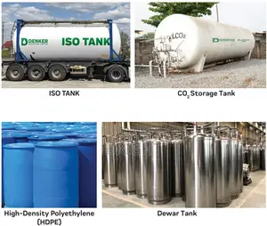 Ethanol, Carbon Dioxide (Co2), Dry Ice, and Argon Gas
