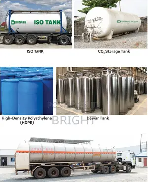 Ethanol, Carbon Dioxide (Co2), Dry Ice, and Argon Gas