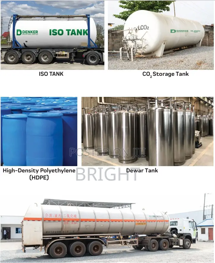Ethanol, Carbon Dioxide (Co2), Dry Ice, and Argon Gas