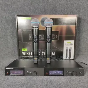 Shure Slxd4d Dual Channel Wireless Microphone System
