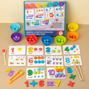 Kids' Number Cognitive Operation Color Sorting Toy