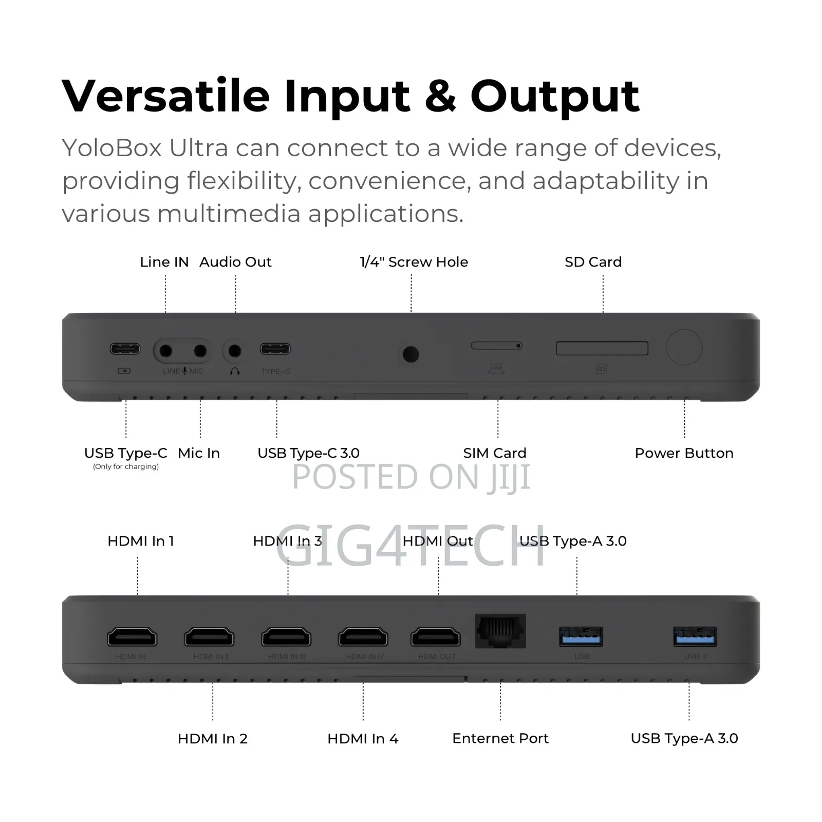 Yololiv Yolobox Ultra All-in-One Multicamera Video Switcher