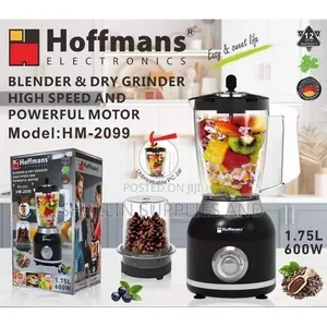 Hoffmans 2-in-1 Blender Dry Grinder (Hm-2099)