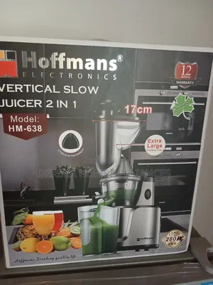 Hoffamns Electronic Slow Juicer 2in1