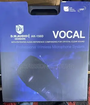 D.W. Audio Denmark Ak-150d Vocal Professional Wireless Microphone