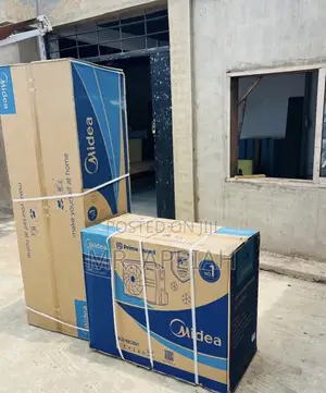 Powerful Cooling Midea Mj2-48crn1 5.0hp Standing Air Conditioner,White