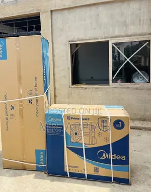 Sleek Midea 5.0hp Floor Standing Air Conditioner(Mj2-48crn1)White