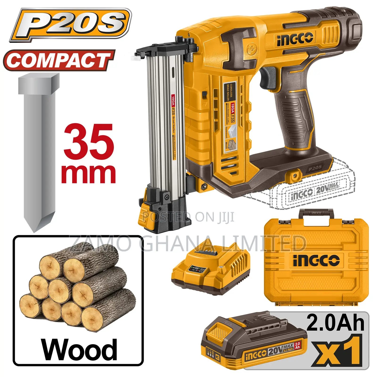 Cordless Mini Chain Saw 20v - Cgsli2068