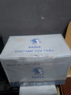 Car Battery 75ah+Free Delivery