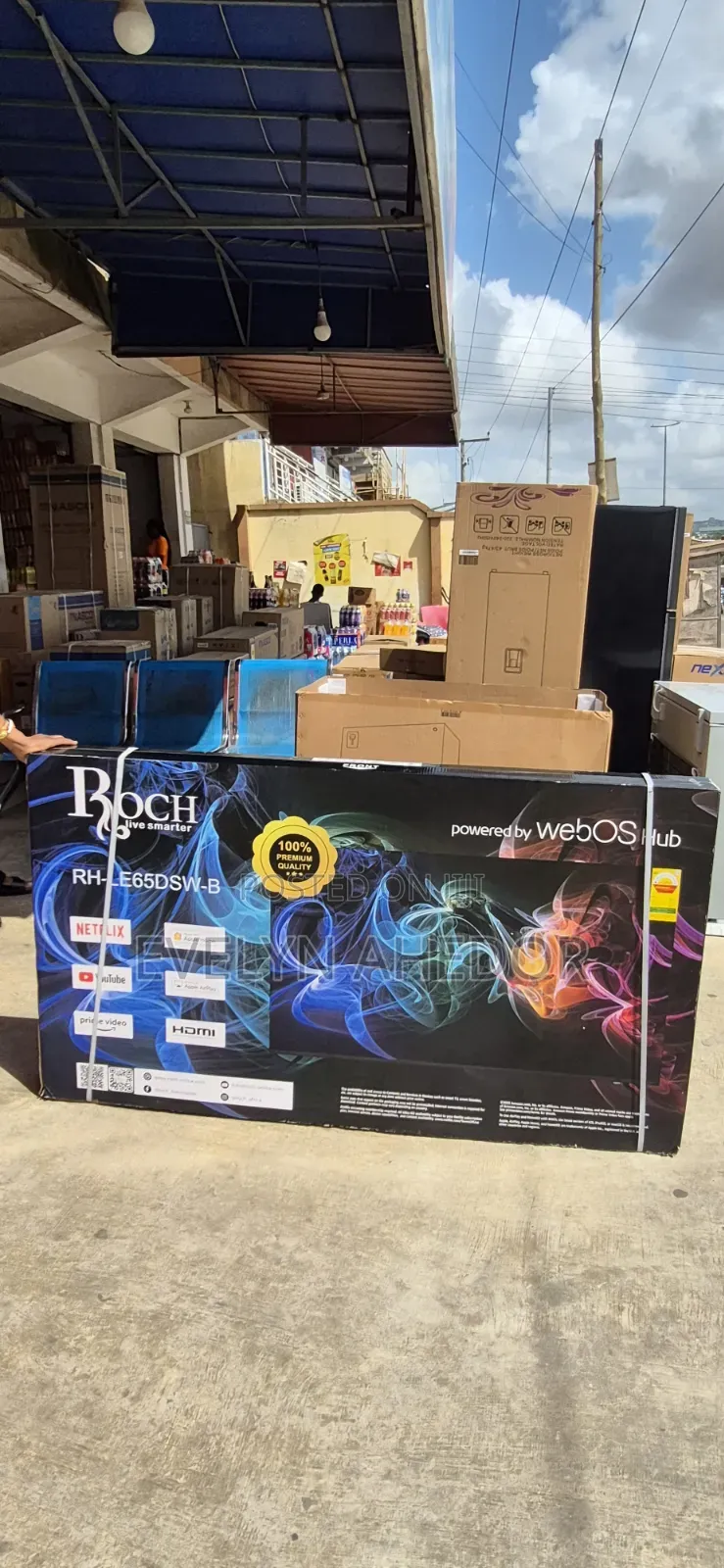 Neat Roch 65 Inches Smart Android Tv 2026 Model.Available