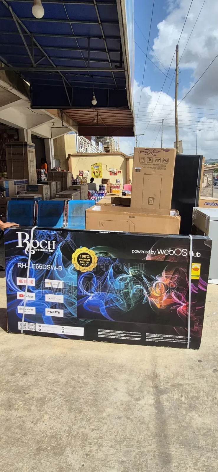 Neat Roch 65 Inches Smart Android Tv 2026 Model.Available