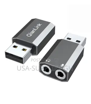Qianlink Usb to 3.5mm Audio Adapter From Usa