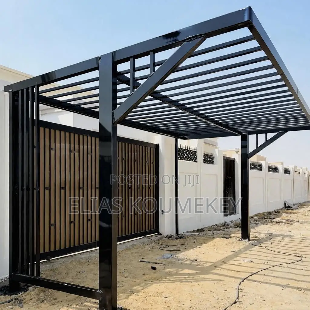 A Metal Car Park