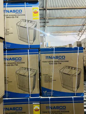 5kg Topload Twintub Semi Automatic Nasco White