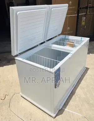 Latest and Affordable Midea 508l 2 Door Electric Chest Freezer(White)