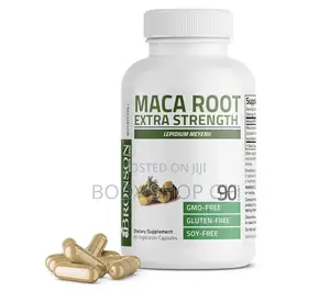 Extra Strength Maca Root Supplement - Lepidium Meyenii 90 Caps