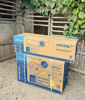 Sleek Midea 2.0hp Split Type Air Conditioner(Dual Inverter) White.
