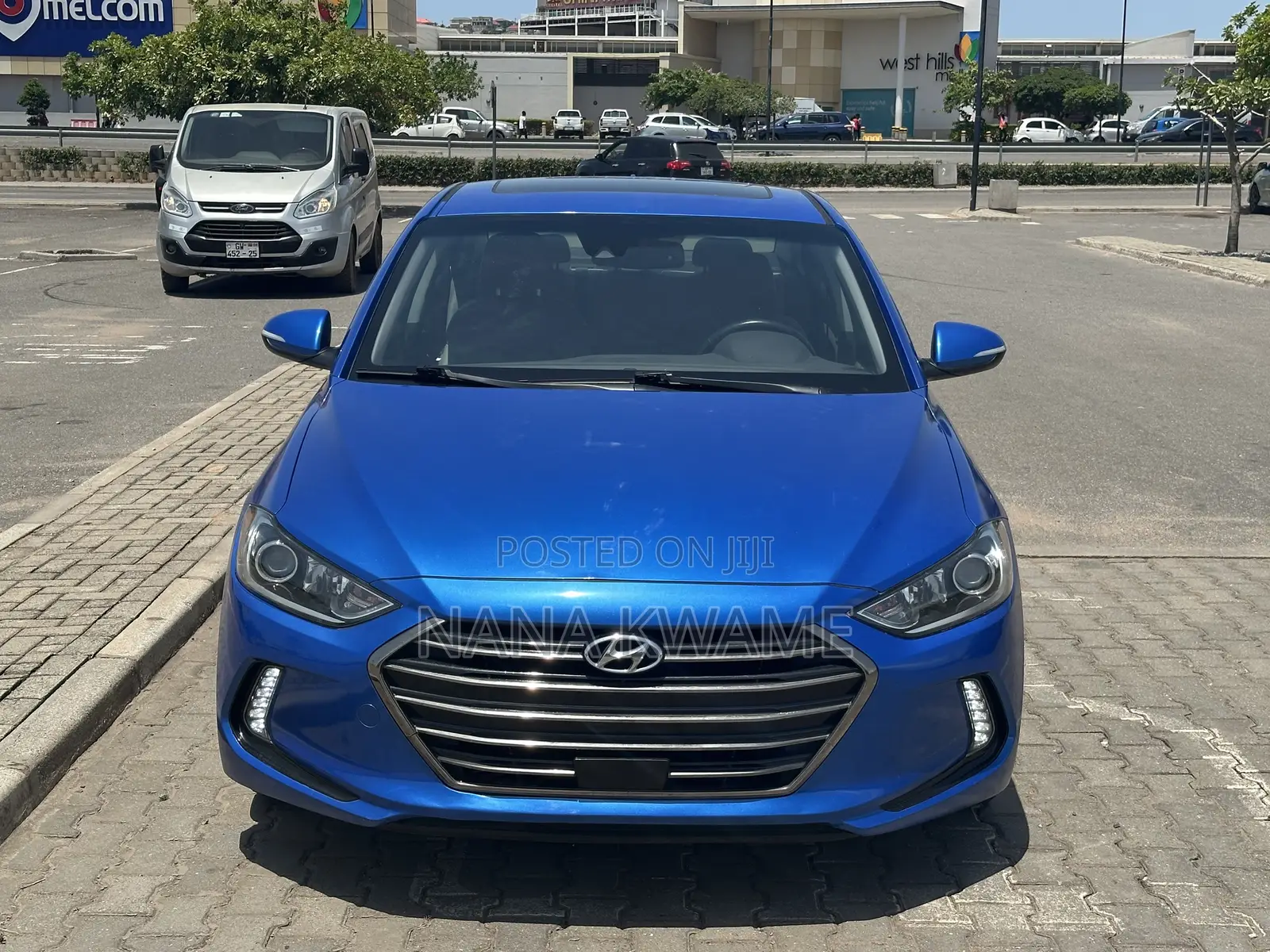 Hyundai Elantra Limited 2018 Blue