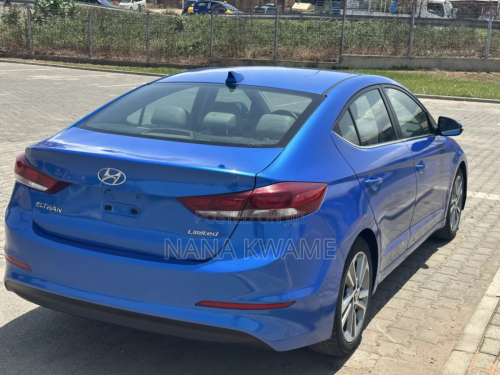 Hyundai Elantra Limited 2018 Blue