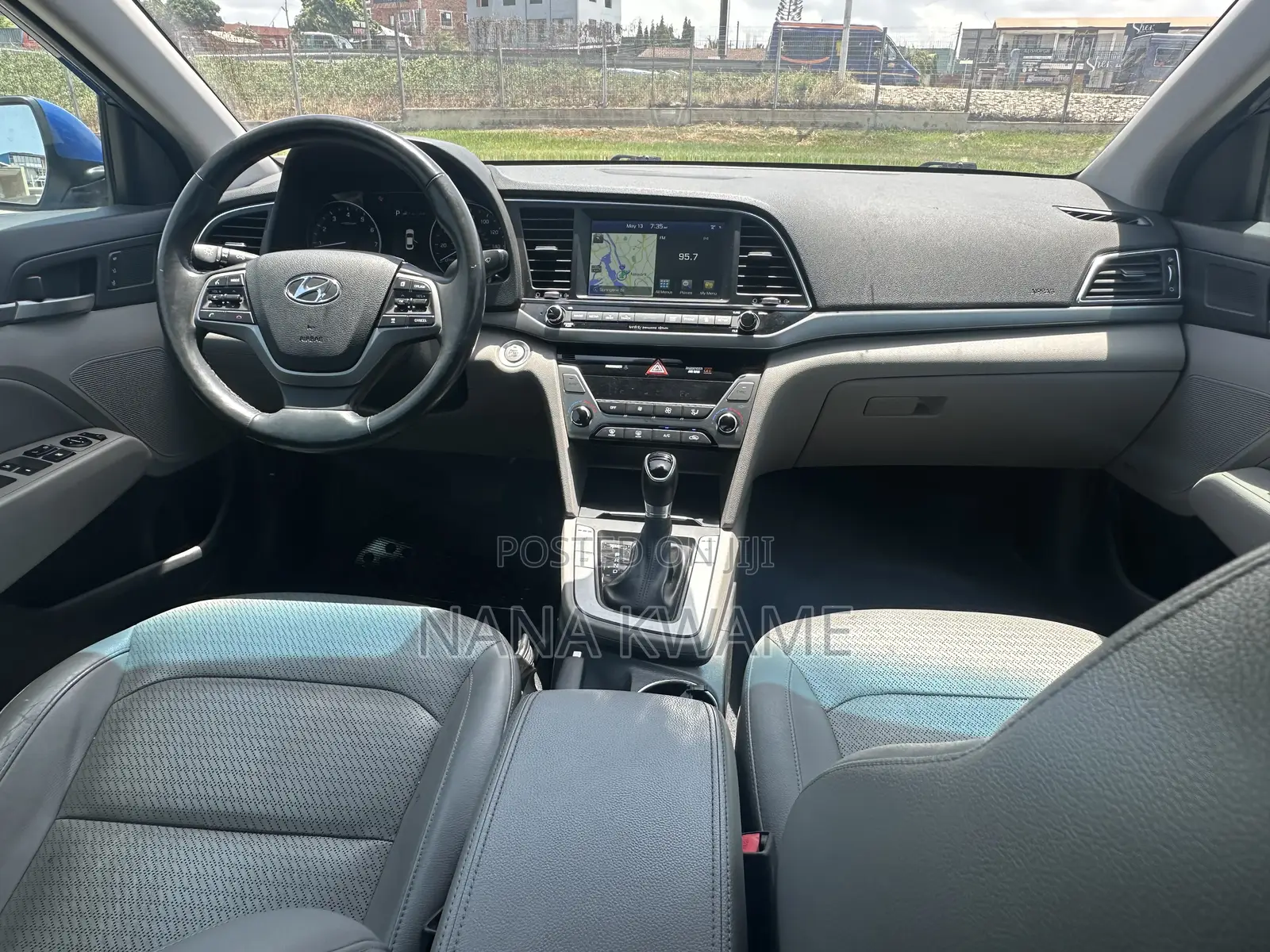 Hyundai Elantra Limited 2018 Blue