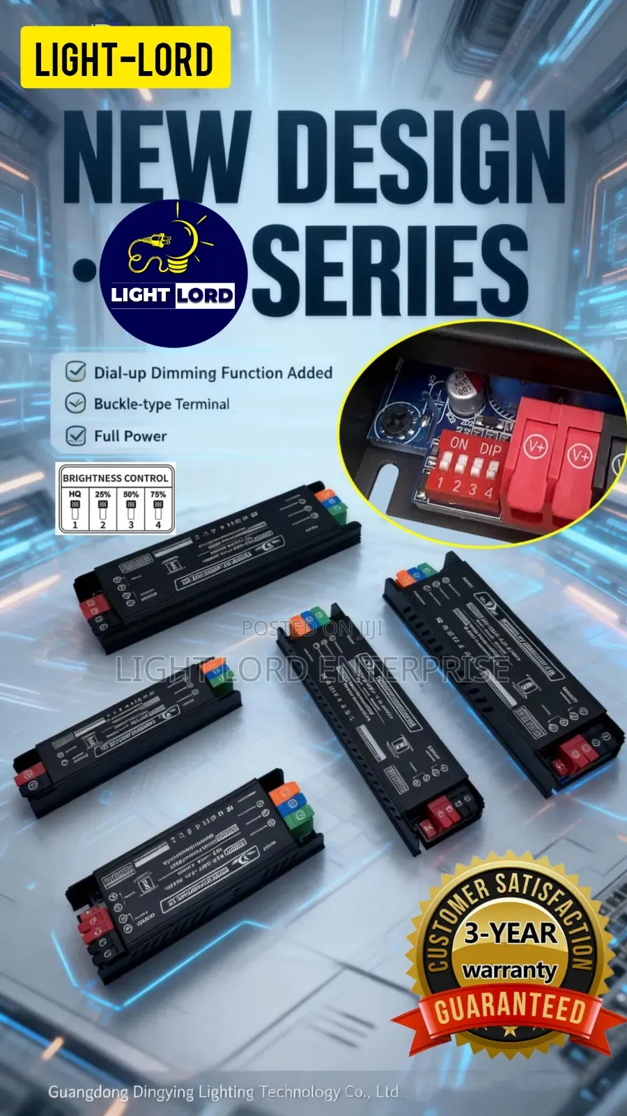 Vintage (009) Led Light Power Suppier 400w