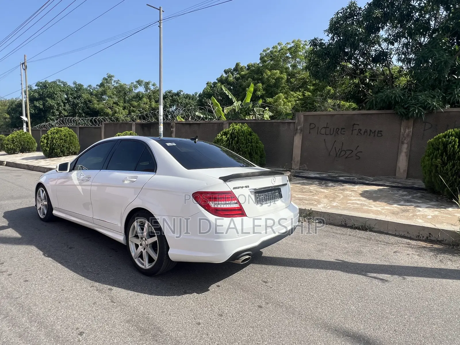 Mercedes-Benz C250 2014 White