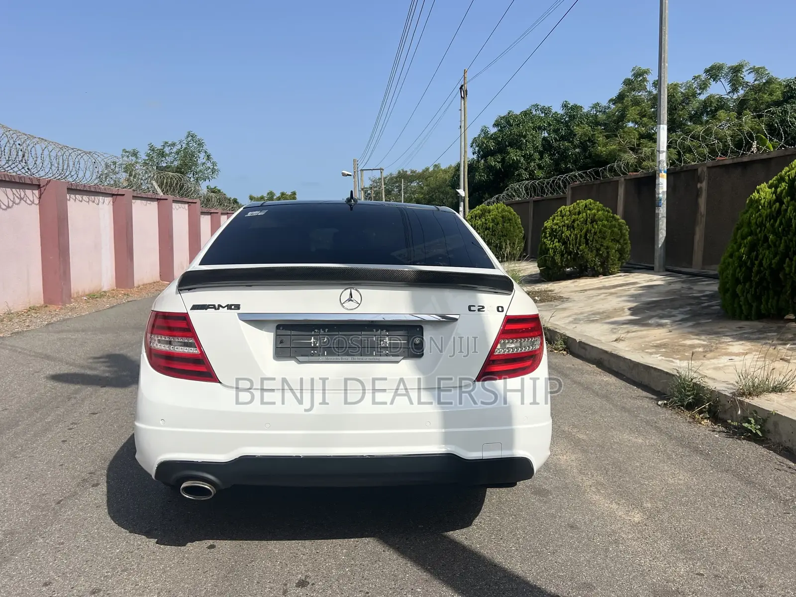 Mercedes-Benz C250 2014 White