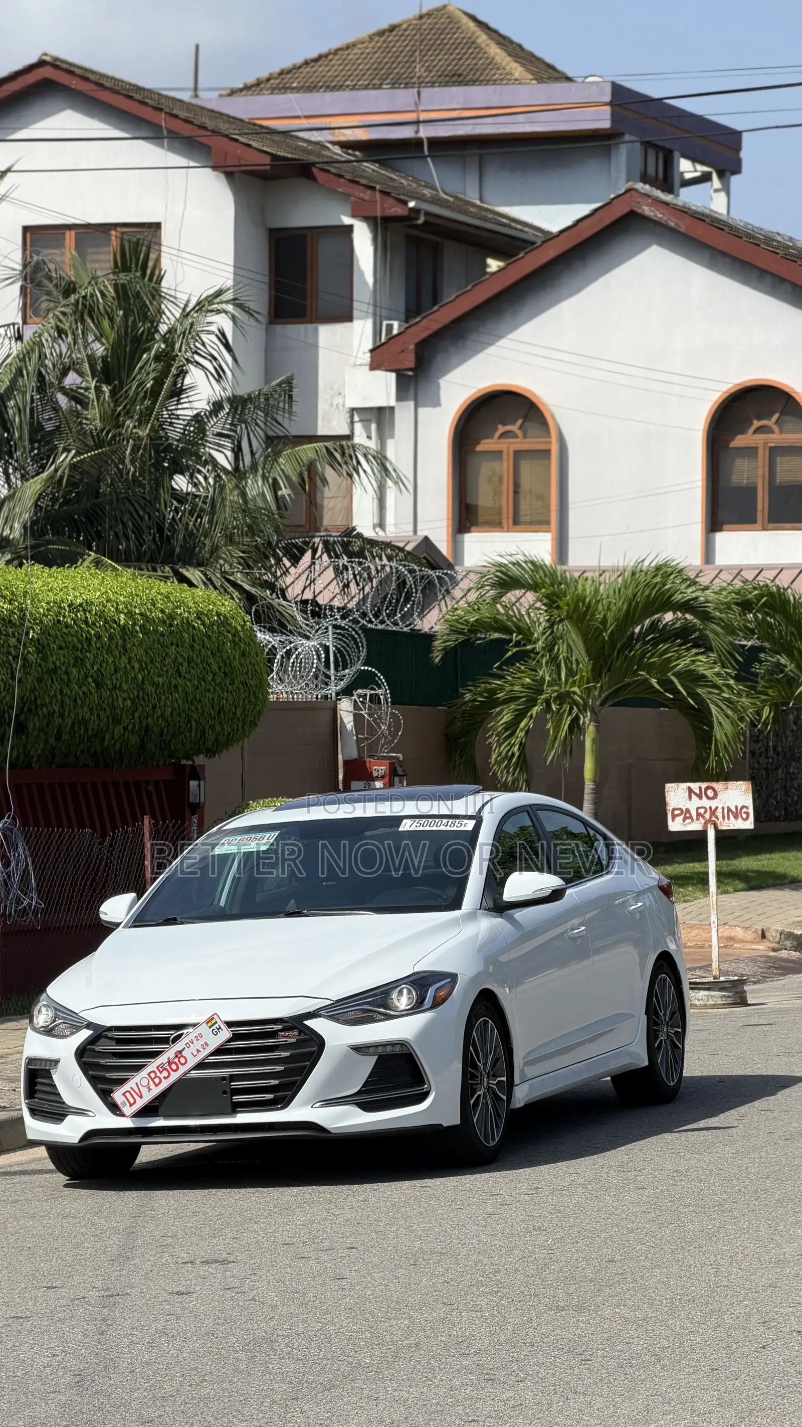 Hyundai Elantra Sport 2018 White